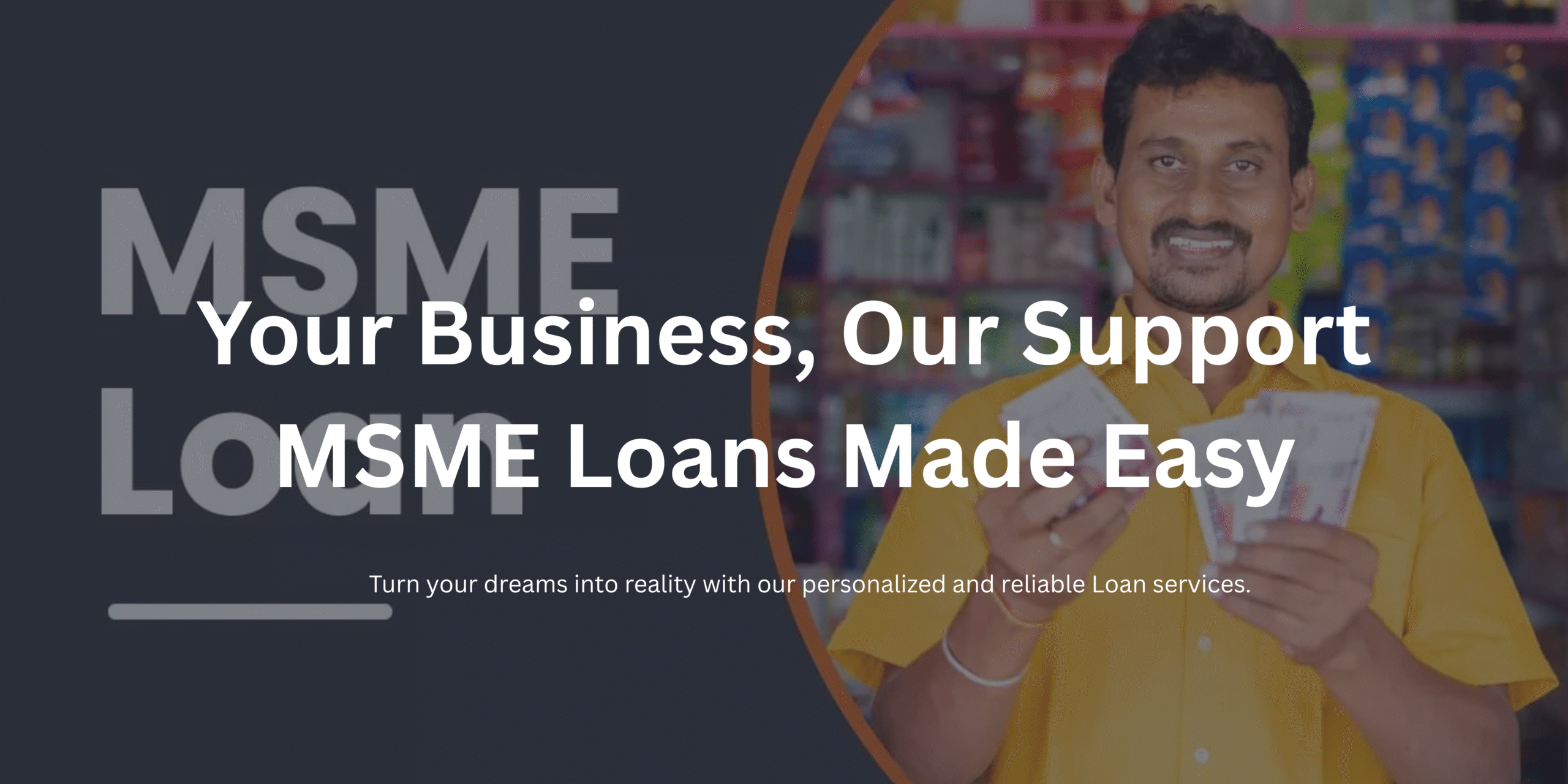 Deep Blue Modern Online Loans Banner (2)